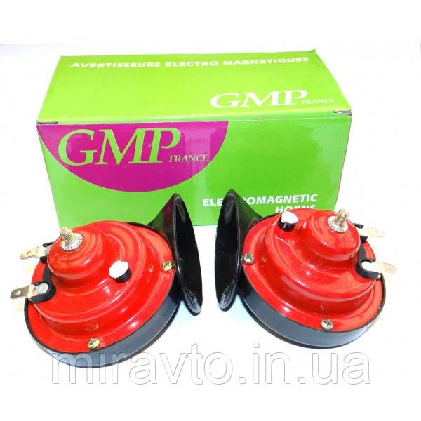Сигнал звукової 12v Равлик 2 контакту GMP sk-100 Покращений, фото 1