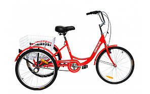 Дорослий триколісний вантажний велосипед City Ard (2021) велорикша