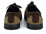 Кросівки літні коричневі сліпони чоловіче взуття великих розмірів Rosso Avangard Slip-On Brown NUB Perf BS, фото 4