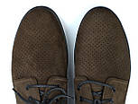 Кросівки літні коричневі сліпони чоловіче взуття великих розмірів Rosso Avangard Slip-On Brown NUB Perf BS, фото 8