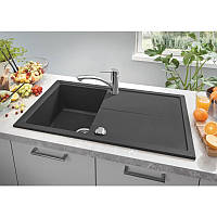 Гранітна мийка Grohe EX Sink 31640AT0 серія K400 8650 см графіт