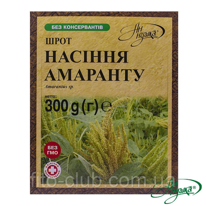 Ан-нушка Шрот насіння амаранту 300г