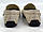 Світло-бежеві літні шкіряні мокасини чоловіче взуття великих розмірів ETHEREAL BS Classic Bleached Beige Perf, фото 4