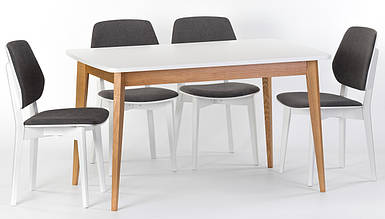 Дерев'яний розсувний стіл Турин 120-160x80