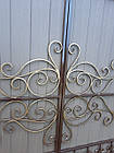 Ворота ковані з профнастилу, фото 10