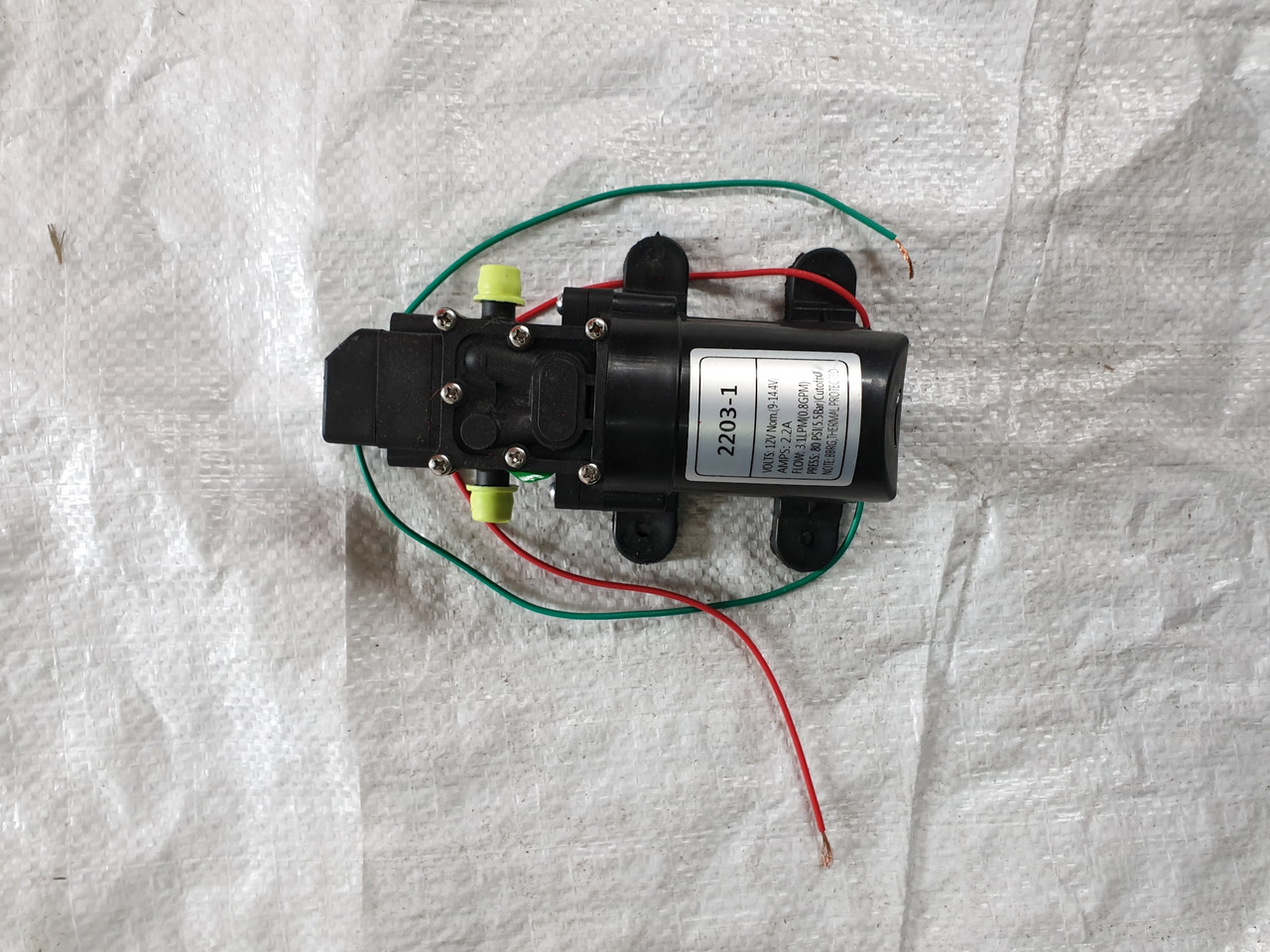 Обприскувач акумуляторний насос подавання води, фото 1