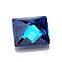 Квадратний синій куб. циркон 5 MM, фото 2