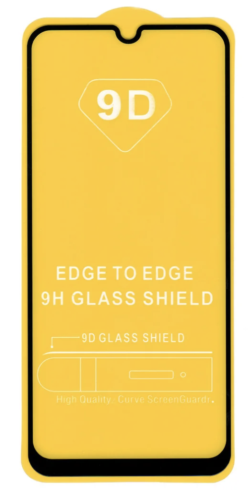 Захисне скло для Samsung M215 Galaxy M21 Full Glue, колір чорний, фото 1