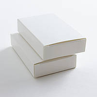 Белая картонная коробка, упаковка. Упаковочные коробки 100*60*20 мм