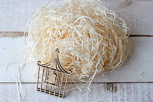 Наповнювач в подарункові коробки "Сіно" (40 грам)