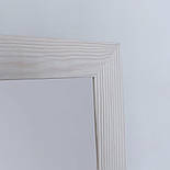 Дзеркало підлогове в дерев'яній рамі HomeDeco Вайс 170х50, фото 4