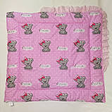 Конверт ковдра на виписку "Ведмедик Тедді", фото 3