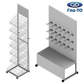 Універсальні стелажі, стійки