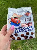 Шоколадні хрустики Choco bombs Crazy boss
