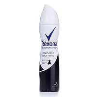 Rexona женский Дезодорант антиперспирант спрей Невидимый на черном и белом Invisible Black + White аэрозольный