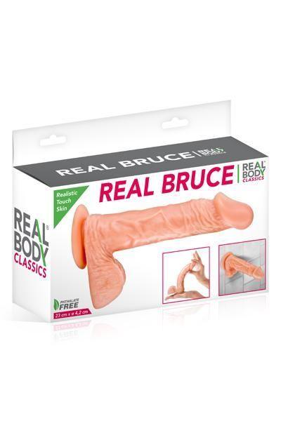 Фалоімітатор Real Body - Real Bruce, діаметр 4.2см