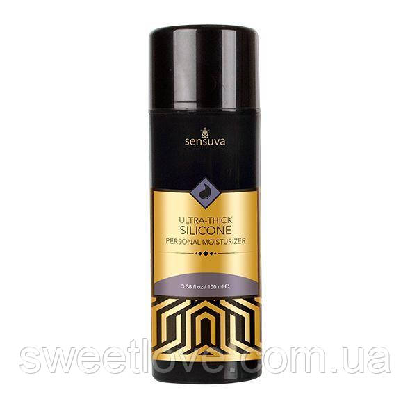 Густа силіконова змазка Sensuva UltraThick Silicone (100 мл) без гліцерину, парабенів і ментолу