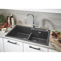 Гранітна мийка Grohe EX Sink 31649AT0 серія K500 8650 подвійна