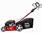 Газонокосарка бензинова SIGMA GARDEN PROGESSIONAL 51 СМ — 6.75 ЛС мотор Briggs & Stratton, фото 8