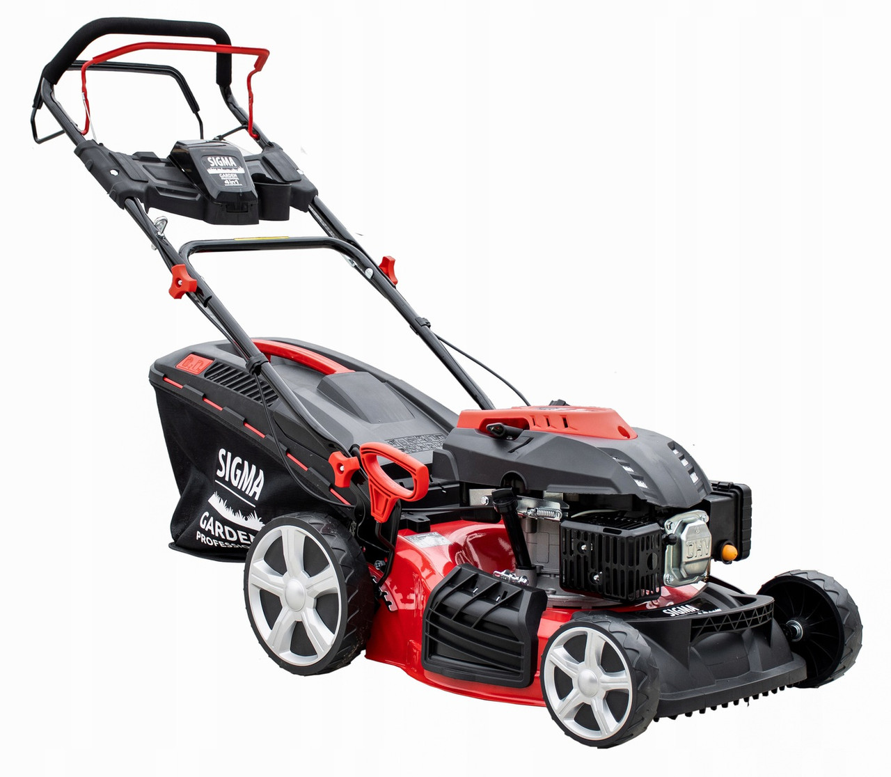 Газонокосарка бензинова SIGMA GARDEN PROGESSIONAL 51 СМ — 6.75 ЛС мотор Briggs & Stratton, фото 1