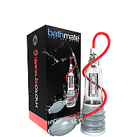 Гидропомпа для члена Bathmate HydroXtreme 5 Clear (X20) в довжину від 7.5 до 12.5 см і обхват до 15.5 см