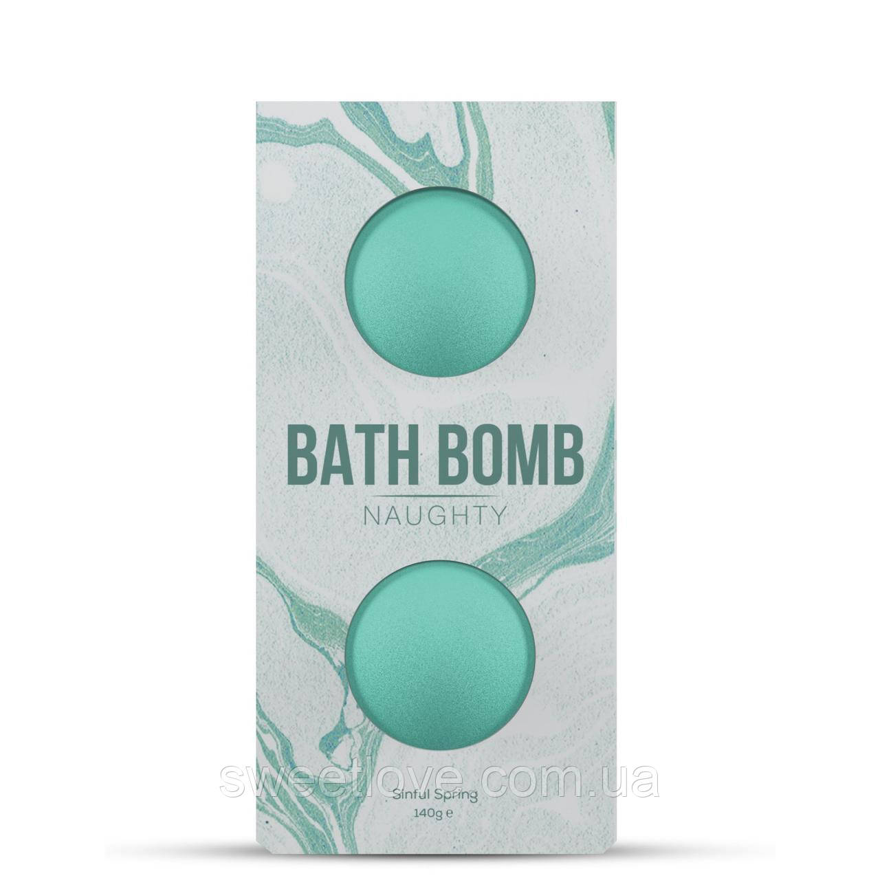 Набір бомбочек для ванни Dona Bath Bomb Naughty Sinful Spring (140 гр) з афродизіаками і феромонами
