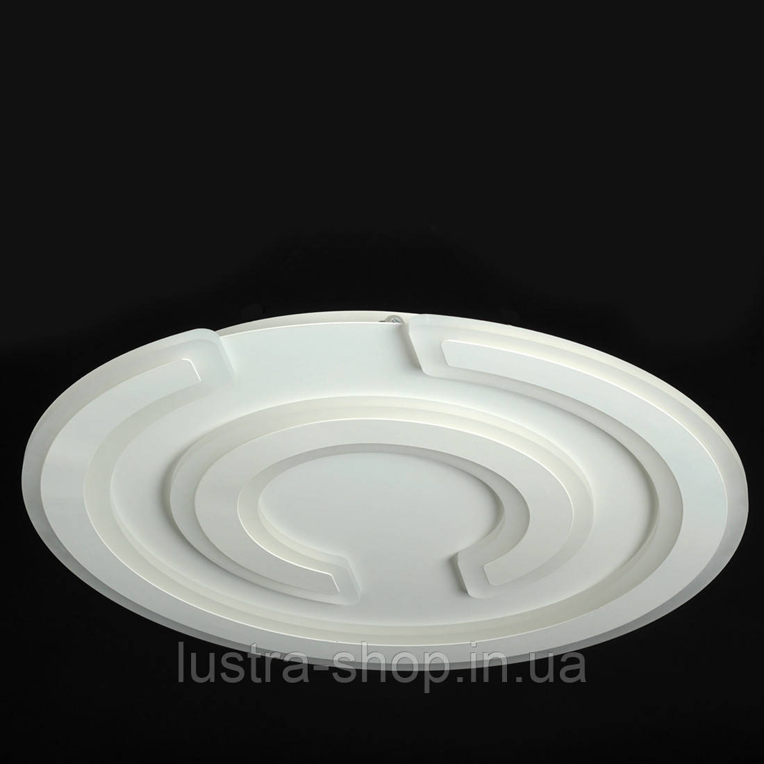 Люстра світлодіодна кругла з пультом керування в кухню, спальню, передпокій SP-8929/500R WHITE
