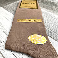 Шкарпетки чоловічі 100% шовкова бавовна Marjinal, Туреччина, ароматизовані, без шва, бежеві, 779, фото 2