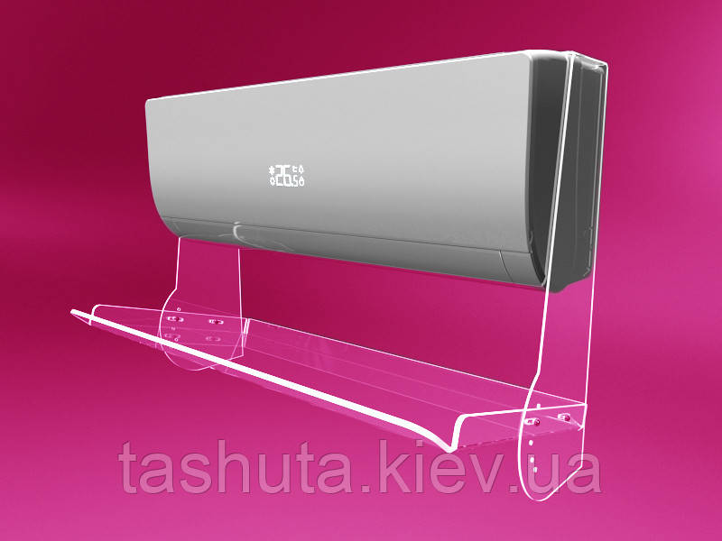 Экран кондиционера из оргстекла шириной 700мм без сверления стены Ташута  (38-10050-01)