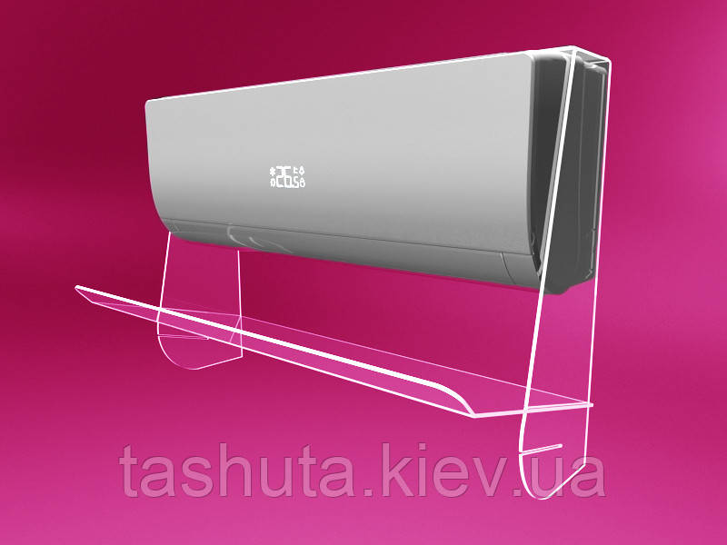 Экран для кондиционера шириной 700мм из акрила без сверления стены Ташута  (38-10060-01)