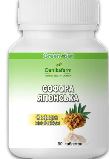 Софора японська таблетки 90 шт