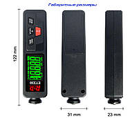 ET330 black-black товщиномір фарби, Fe/NFe, до 1500 мкм, + батарейки!, фото 3