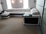 Великий кутовий диван-перетяжка, фото 2