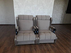 Перетяжка крісла для вітальні