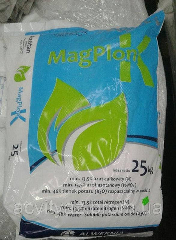 Мінеральне добриво Нітрат калію (калійна селітра) Magplon, 25 кг