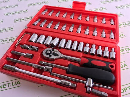 Набір інструментів auto tools 46 деталей
