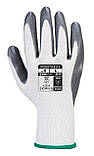 Робочі рукавички з нітриловим покриттям Flexo Grip A310 Сірий/Білий, фото 2