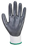 Робочі рукавички з нітриловим покриттям Flexo Grip A310 Сірий/Білий, фото 3