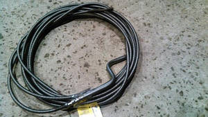 Трос сантехнічний 16мм 10 метрів з ручкою-корба