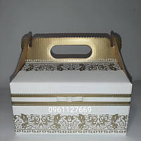 Картонна коробочка для весільного карава