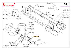 Підшипник BDB00034 PERARD