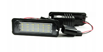 Лампа підсвічування номерного знака 2 шт. LED VW Golf Passat Eos