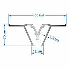 "W База" сепараційний - 370г. Профіль алюмінієвий для натяжних стель, фото 5