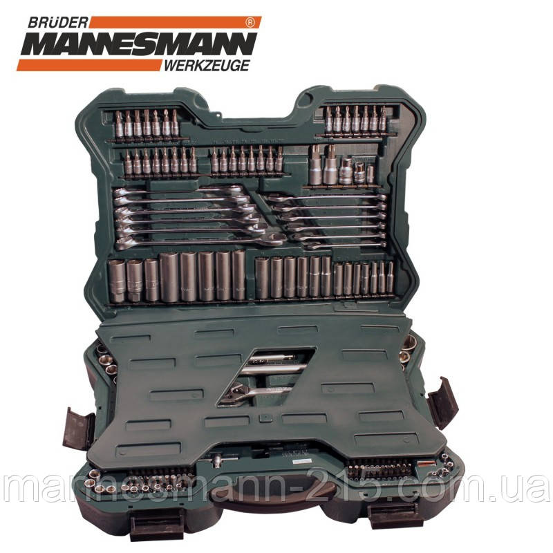 Набір інструментів набір Інструментів із ключами Mannesmann M98430 215 шт Німеччина Оригінал Гарантія 10 років, фото 1