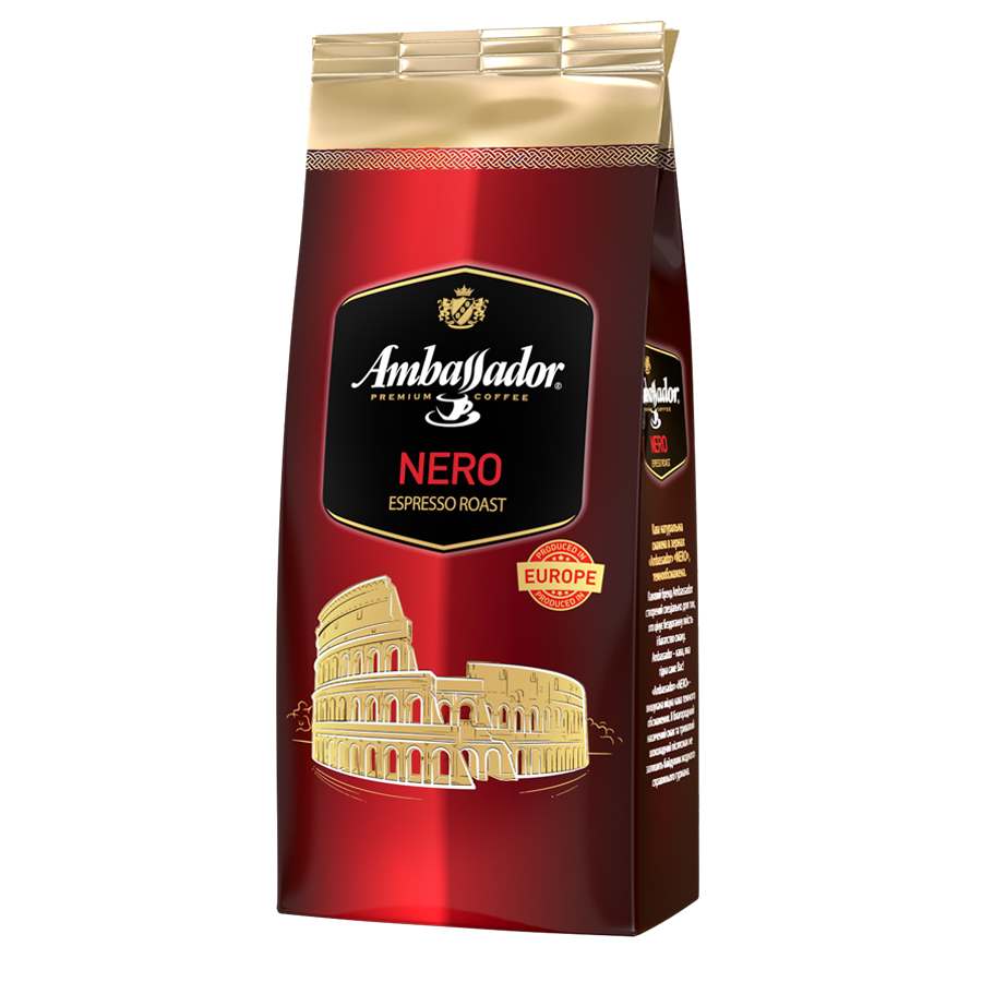 Кава зернова Ambassador Nero 1000 г