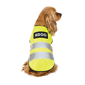 Жилет світловідбивний Yellow vest для собак розмір M