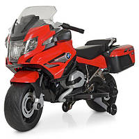 Мотоцикл для детей на электромоторе Bambi M 4275E-3 красный
