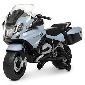Мотоцикл дитячий електромобіль Bambi M 4275E-11 сірий