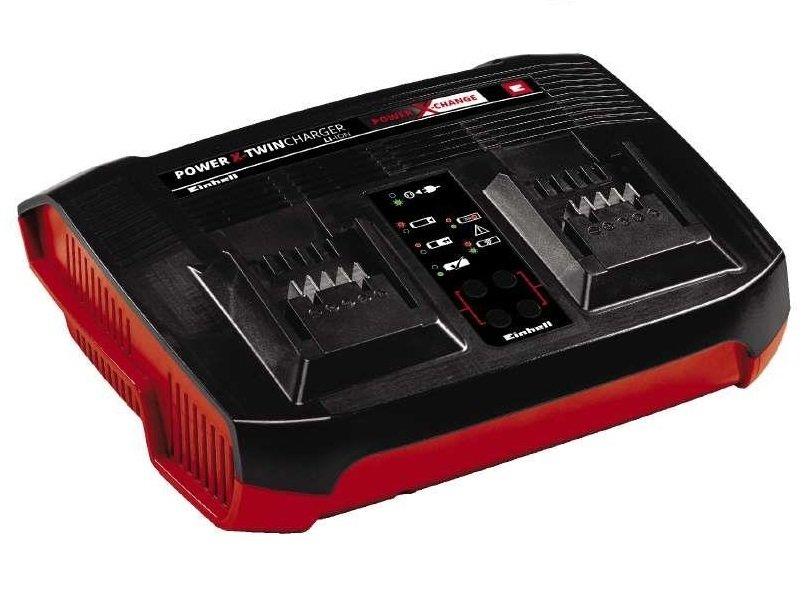 Зарядний пристрій для 2 акумуляторів Einhell Power-X-Twincharger 3 A (4512069), фото 1