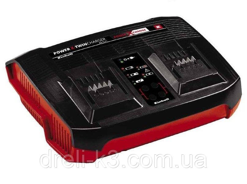 Зарядний пристрій для 2 акумуляторів Einhell Power-X-Twincharger 3 A (4512069)